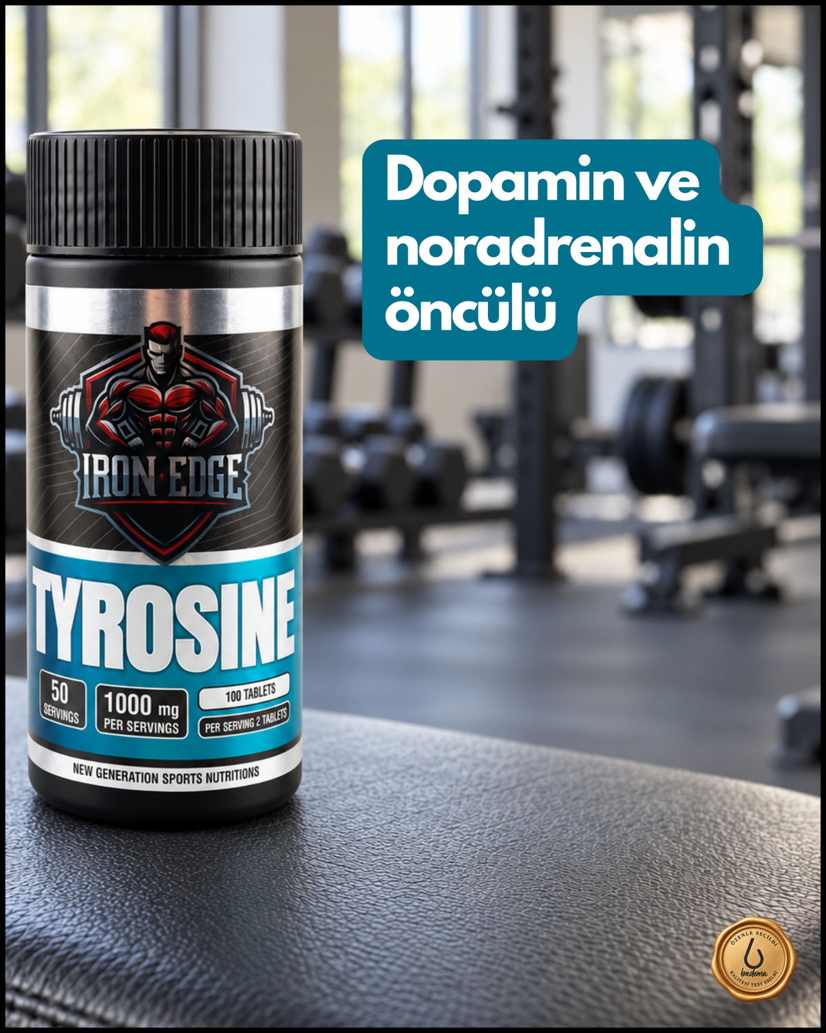 L-Tyrosine 500 mg 100 Tablet