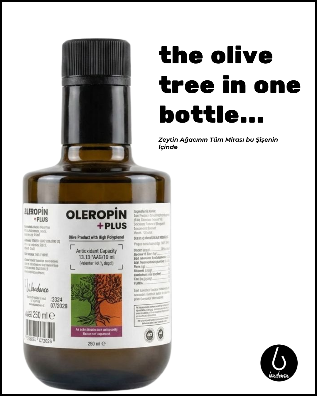Oleropin Plus (+) 250 ml