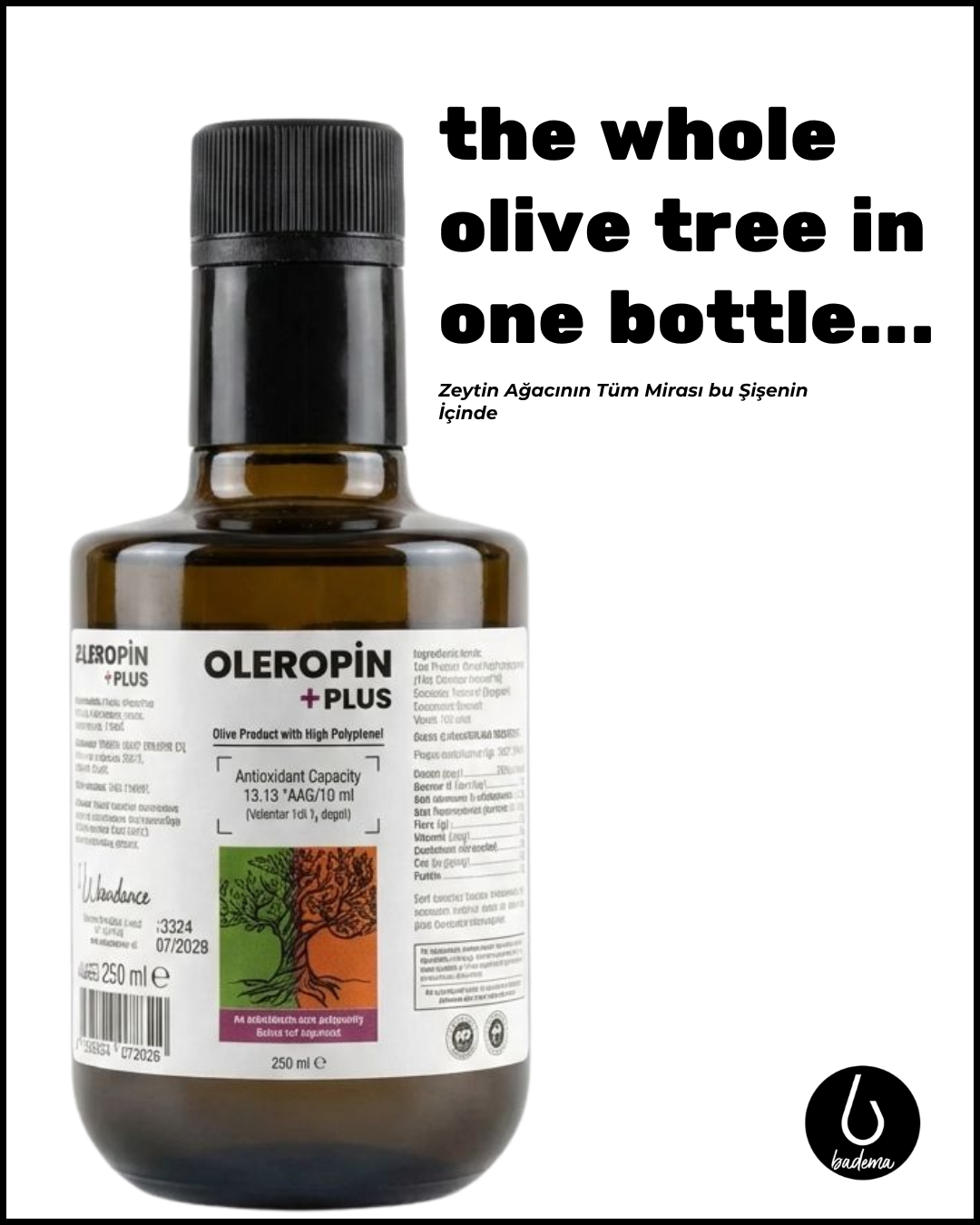 Oleropin Plus (+) 250 ml