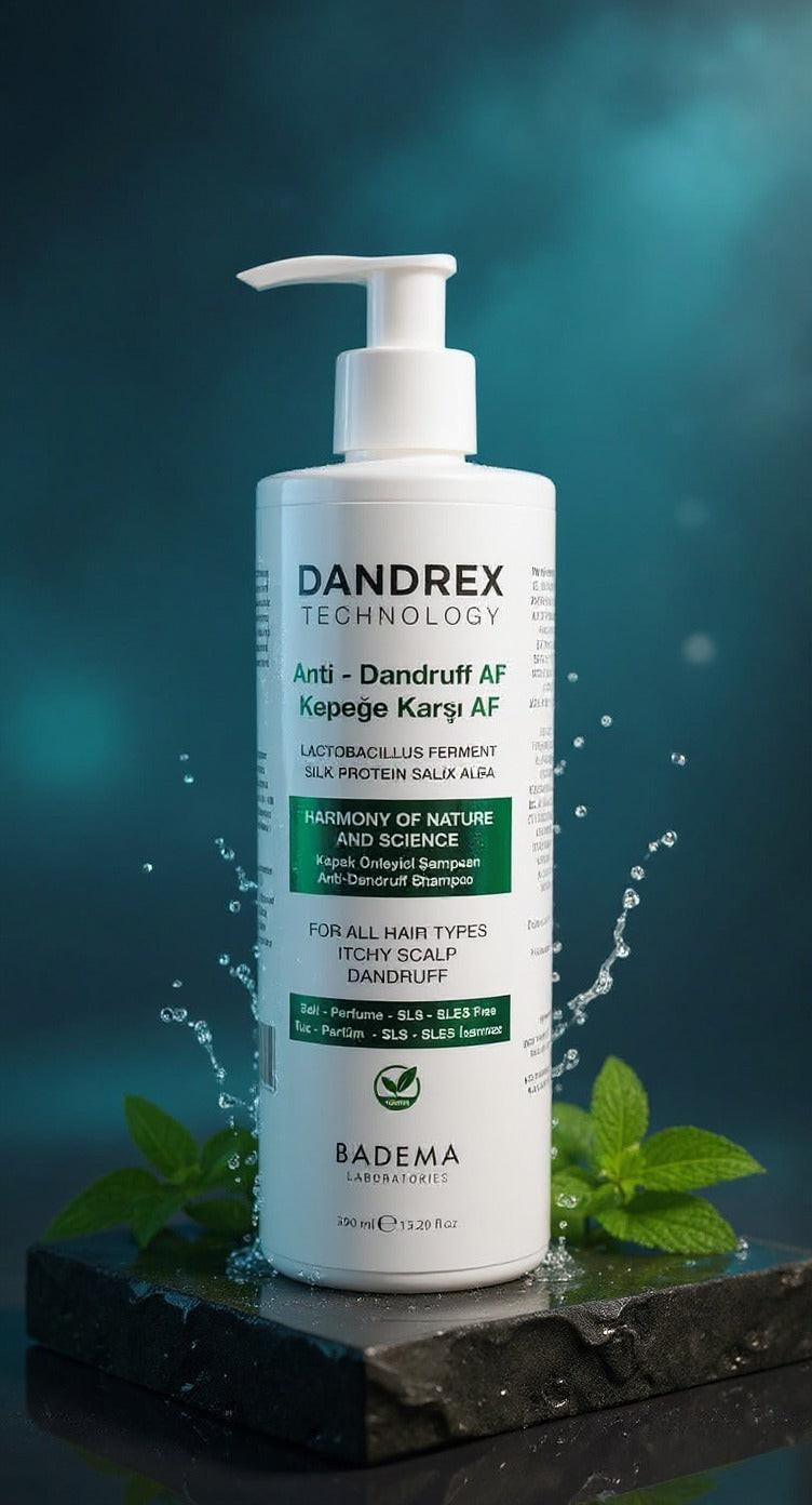 DANDREX Anti-Dandruff Kepek ve Kaşıntı Karşıtı Şampuan.
