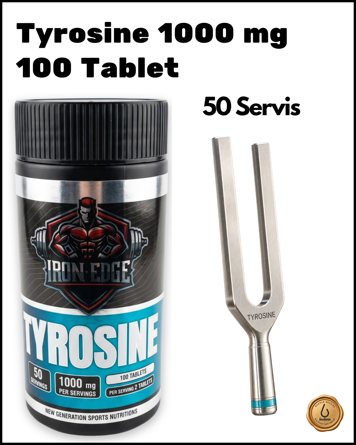 L-Tyrosine 500 mg 100 Tablet