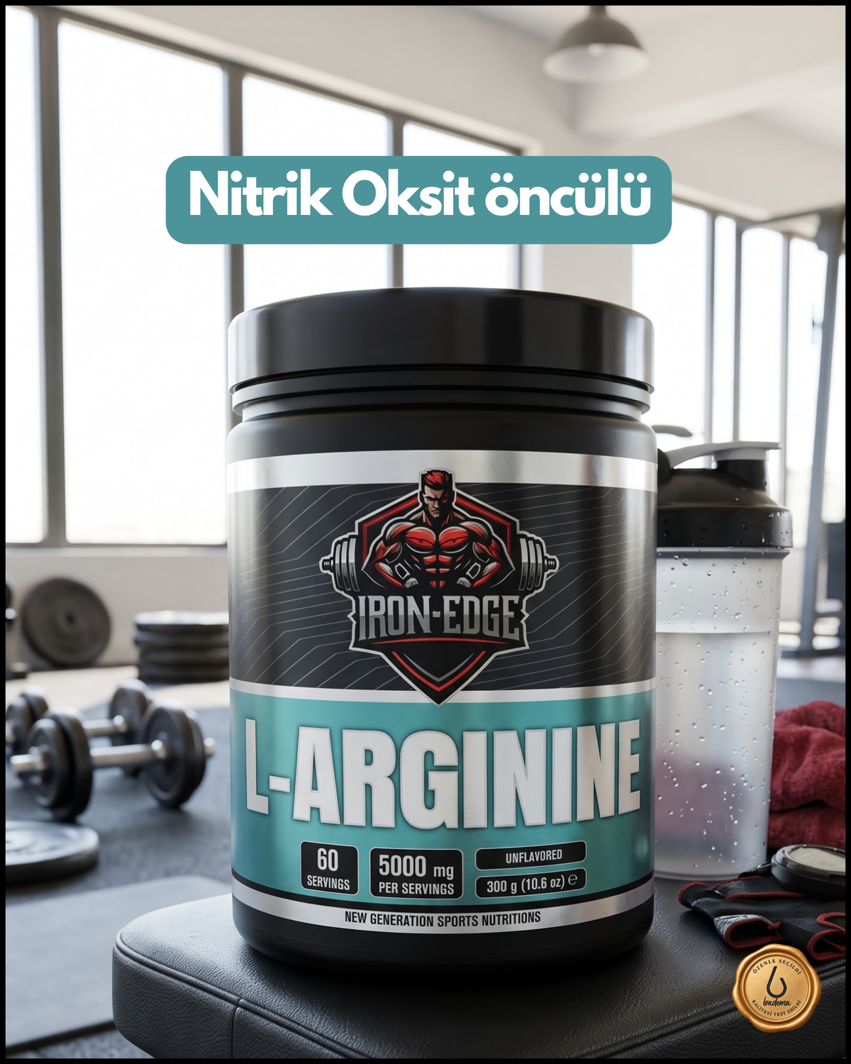 L-Arginine 60 Servis 300 gr