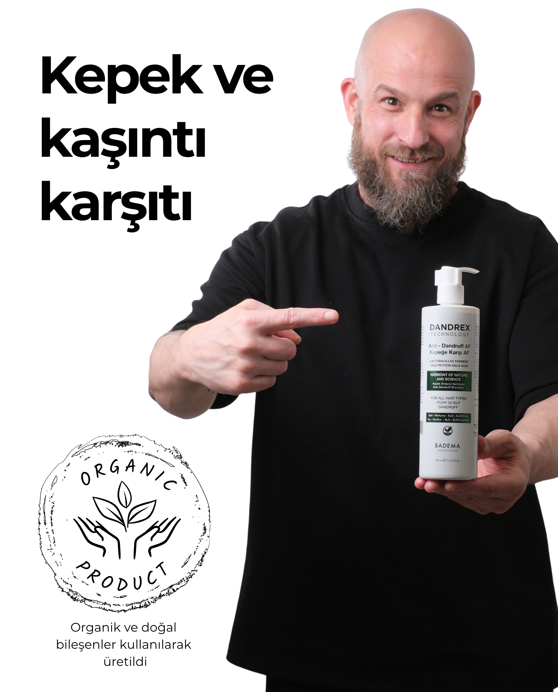 Kepek ve Kaşıntı olan heryerde güvenle kullanabilirsiniz. 